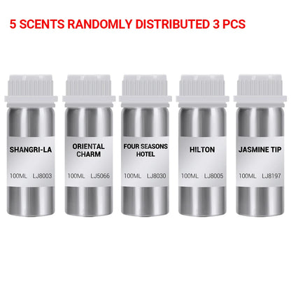 3 Pcs 100ml Essential Oils for Diffuser Humidifier Aroma Oil Pure Natural Humidifying Diffuser Essential Oils Home Hotel Bedroom