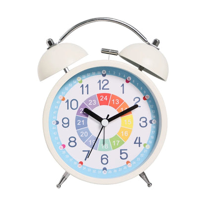 1pc student-only bedroom table alarm clock; 3-inch early education small alarm clock; Room/home décor
