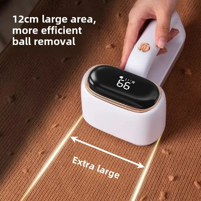 Electric Lint Remover Rechargeable Lint Remover Clothes Sweater Defuzzer Intelligent Digital Display Lint Shaver Trimmer