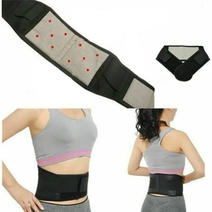 Adjustable Waist Self-heating belt protector Back Waist Support Belt Lumbar Brace Massage Band Health Care