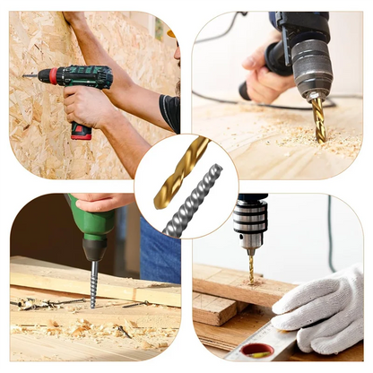 SOFT-10-Piece Screw Extractor Set, For Removing Stripped Screws And Broken Bolts Drill Bit Extractor Set