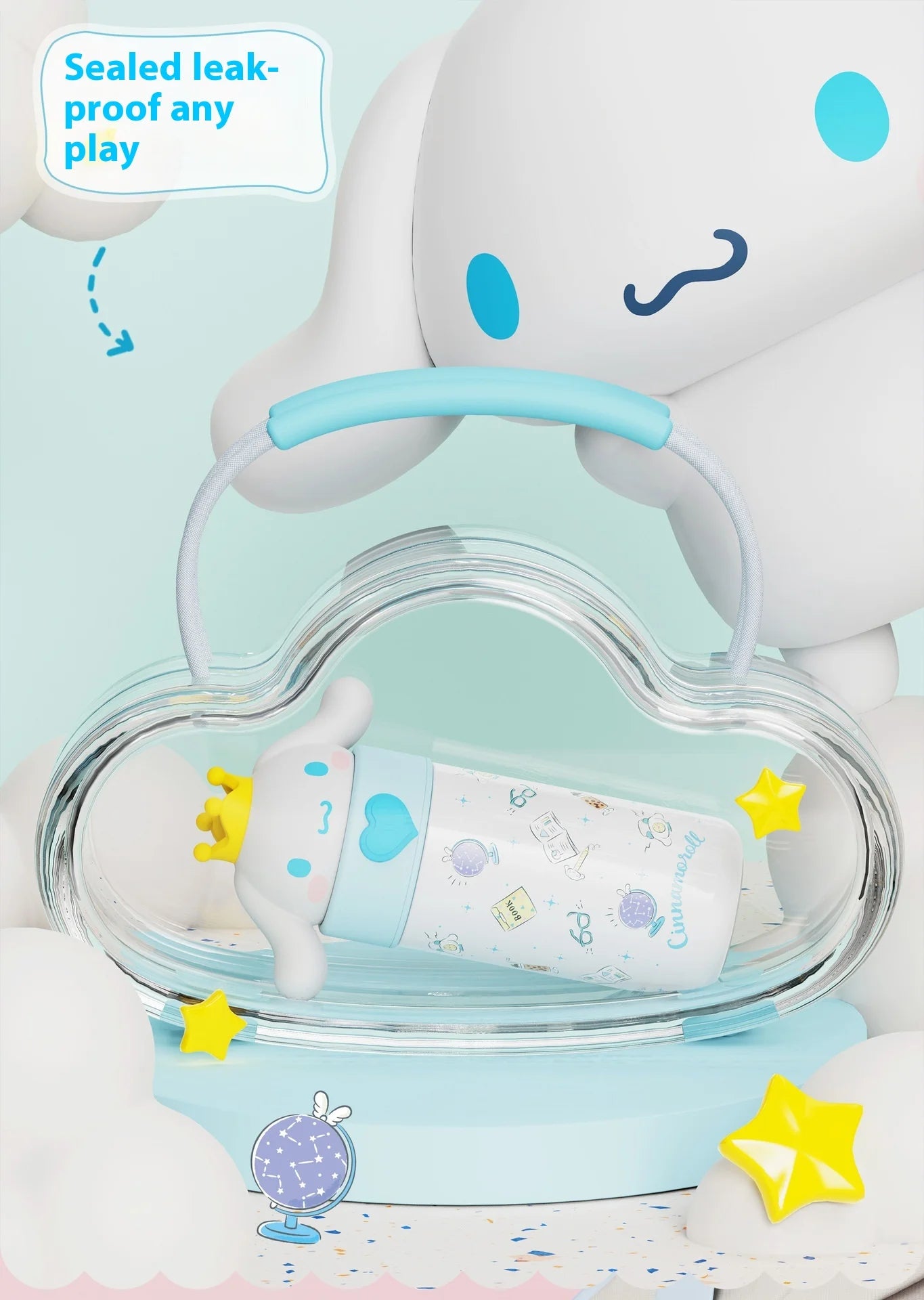 Cartoon Insulated Cup With High Appearance Children'S Water Cup Cute And Portable Student Food Grade Insulated Water Cup Gift