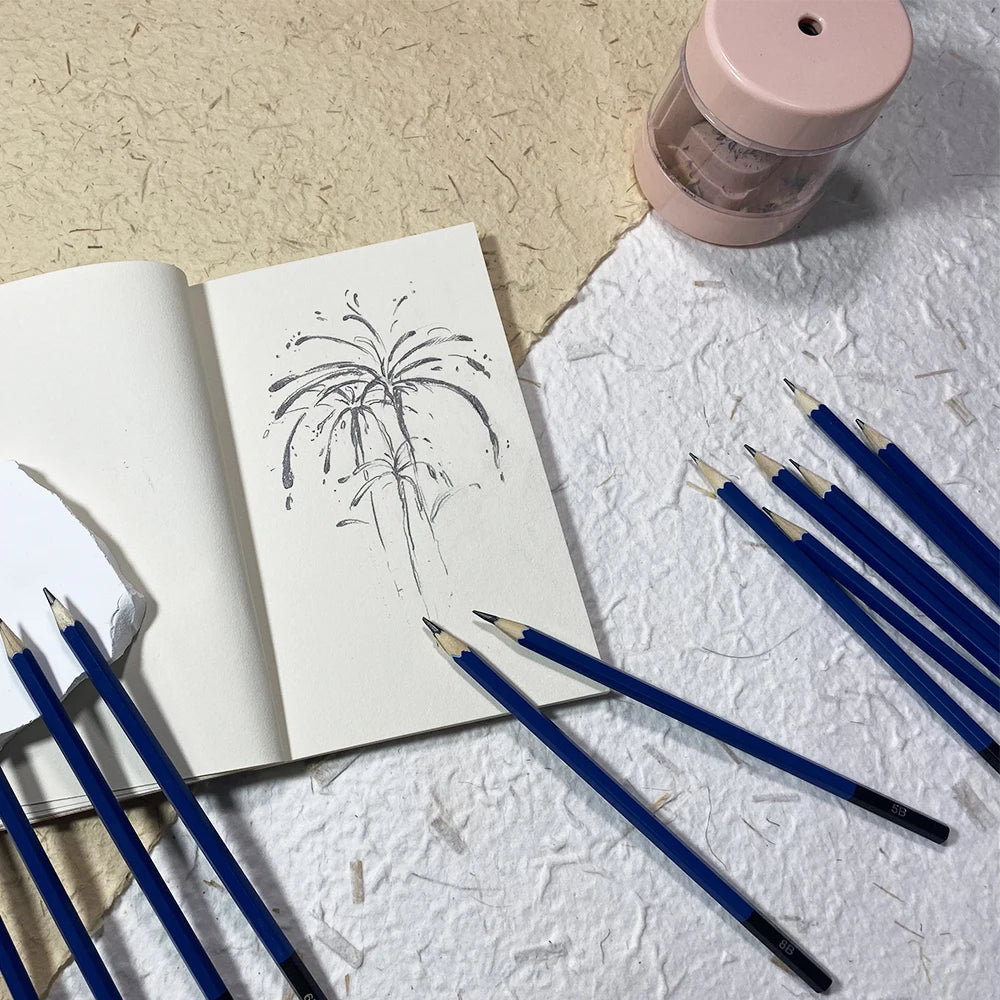 SeamiArt 12 Pcs. Standard Sketching Pencil Art Suppliers for Artist Drawing School Office Lapices De Colores Pencils Supplies