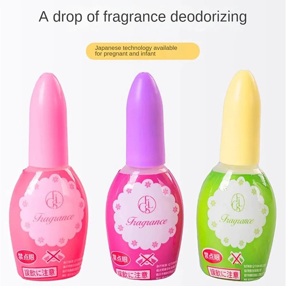20ml Toilet Deodorant One Drop of Deodorant Fragrance Liquid Indoor Aromatherapy Air Freshener To Remove Odor