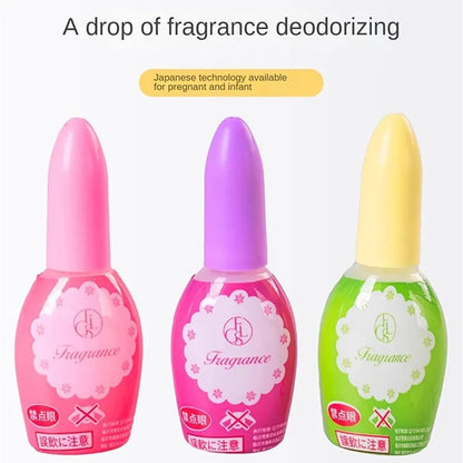 20ml Toilet Deodorant One Drop of Deodorant Fragrance Liquid Indoor Aromatherapy Air Freshener To Remove Odor