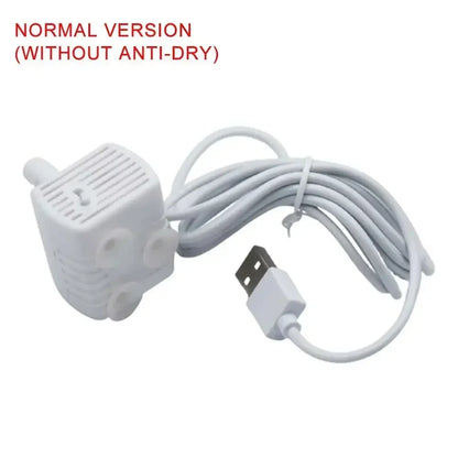 Water Pump Drinking Fountain Pet Cat Anti-dry Burning Motor Replacement Cat Flower Drinking Bowl Water Dispenser Pet Supplies