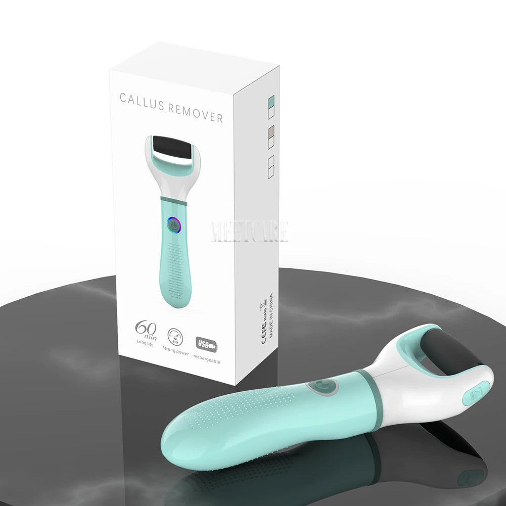 Electric Foot Grinder Auto Wireless Remove Dead Skin Calluses Cracks Hard Cracked skin Pedicure Tool Waterproof Foot Cleaner