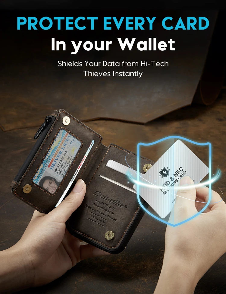 RFID Blocking Card 1 Pack Debit Credit Card Protector Anti-Theft Contactless NFC Blocker Entire Wallet Protection