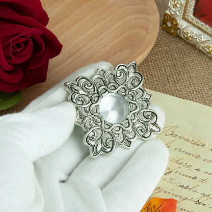 HT Orthodox Church Supplier Religion Item Holy Monstrance Church Relic Metal Reliquary Jesus Prayer Religion Gift