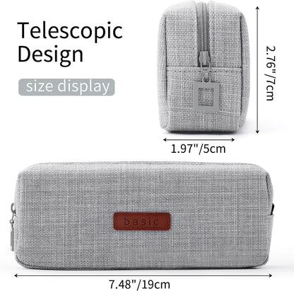 Pencil Case Student Pencil Pouch Cosmetic Bag Office Stationery Korean Organizer For Student School Supplies