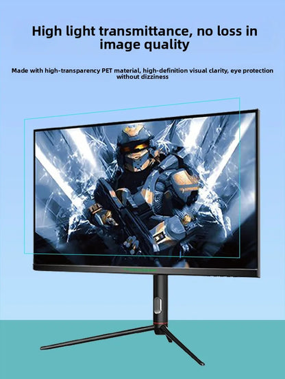 Blue Light Bloing Cuter Screen Protector Anti Reflective Eye Protection Film Desktop 24 Inch Radiation Free Static Absor...