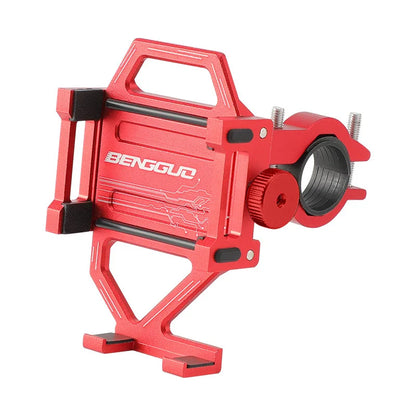 Bicycle Phone Holder Upright Aluminum Alloy Phone Holder Mountain Bike Phone Navigation Holder Phone Holder