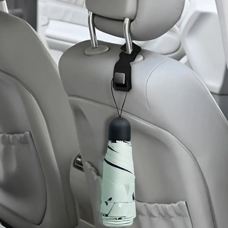 Car Seat Hooks For Headrest Small Car Back Seat Hanger Car Purse Hook Seatback Bag Holder Car Interior Accessories For Purse