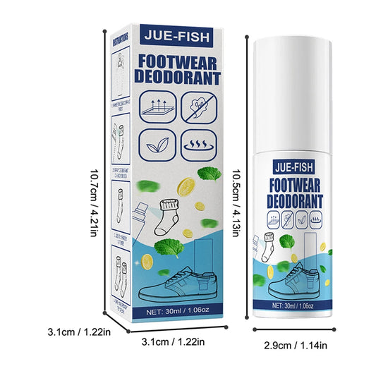 Shoe Deodorizer Spray Shoe Socks Foot Deodorant Odor Spray Shoe Freshener perfume