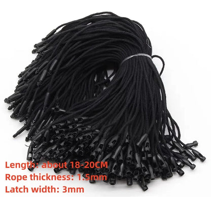 100pcs 20cm Length Clothing Tag  Loop Pins Security Loop Tag Fasteners Price Tag Fastener