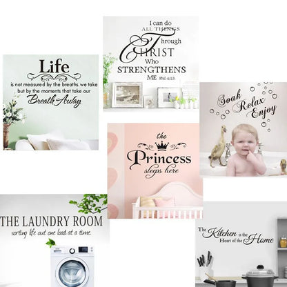 Bedroom Sticker Mural Wall Decal The Vinyl Decor Art Kitchen Home Home Decor Personalized Name Stickers For Wall Home Decoration