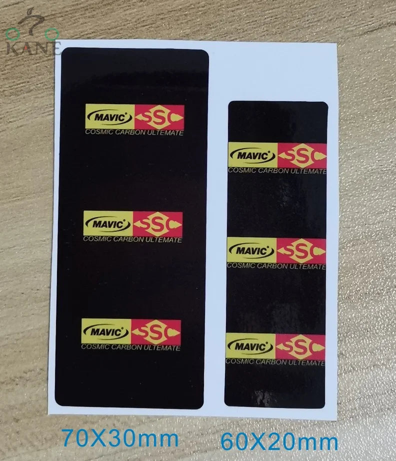 hubs stickers MTB Wheels Hubs Stickers Unreflective Glossy Decoration Front And Rear Hubs Stickers