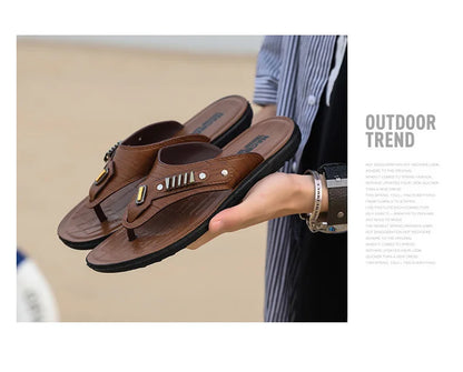 Flip Flops Male Slippers Men Summer Beach Shoes  For Men Flip Flops Men's Sandals