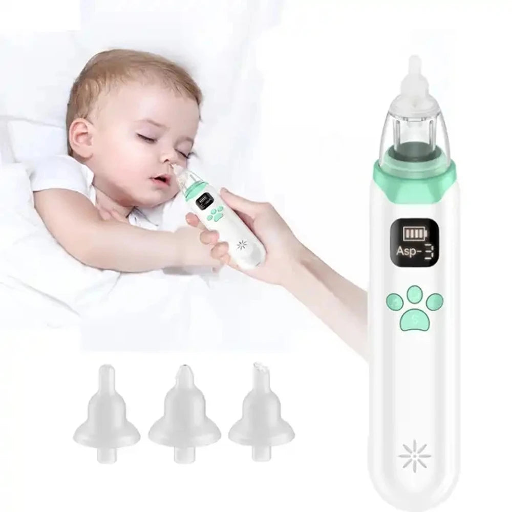 Nasal Aspirator For Infants And Young Children Nasal Washer Electric Newborn Baby And Children's Nasal Mucus Cleaning Tool
