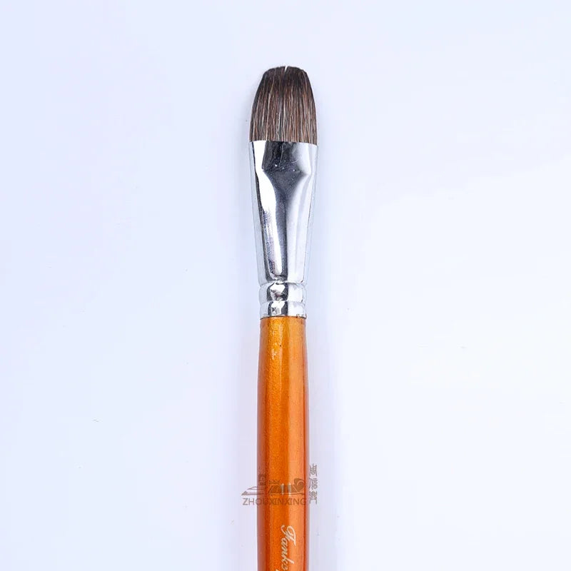 Art supplies stone irrigation hair gouache 6 pcs Artist oil painting brush sets of brush sets watercolor art supplies