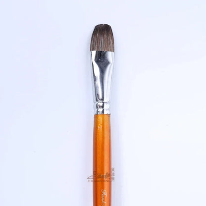 Art supplies stone irrigation hair gouache 6 pcs Artist oil painting brush sets of brush sets watercolor art supplies