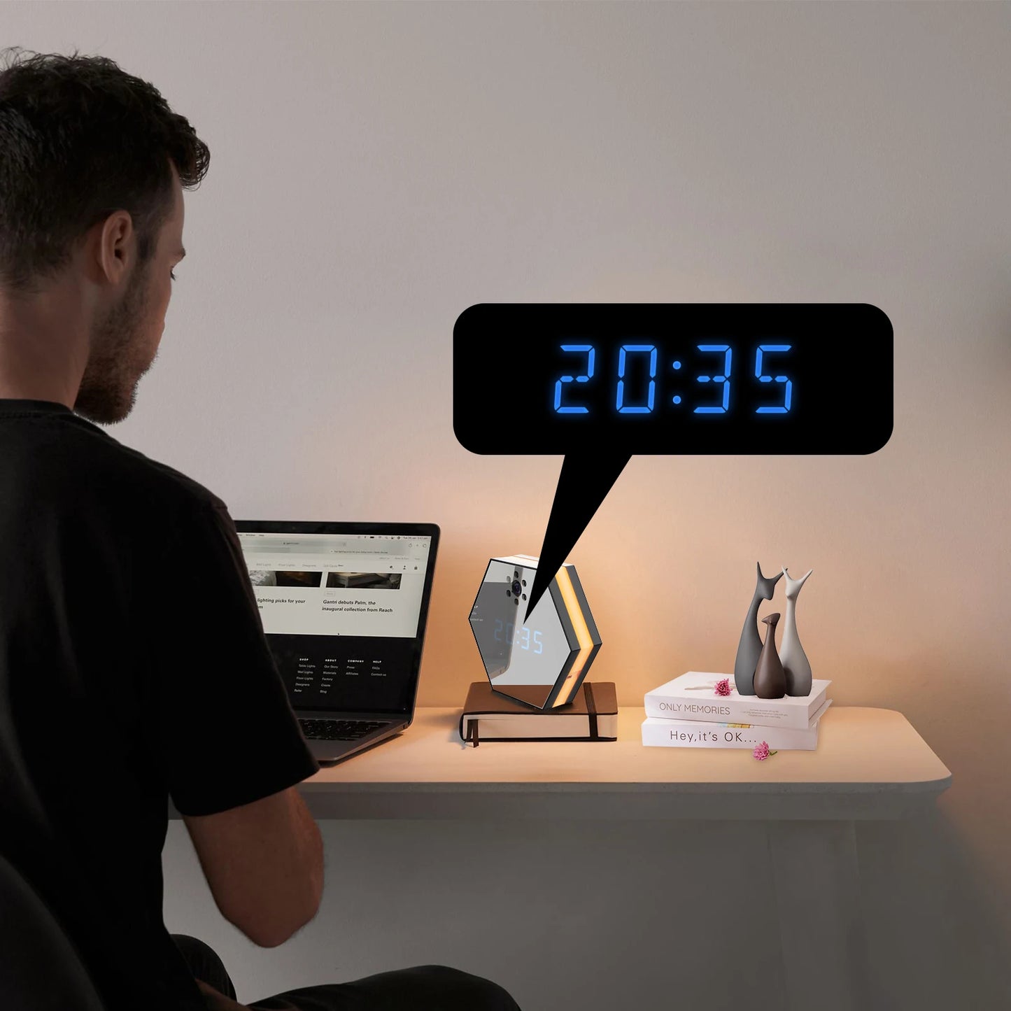 Indoor home surveillance camera, mobile phone, remote network, HD night vision, wireless camera, caretaker