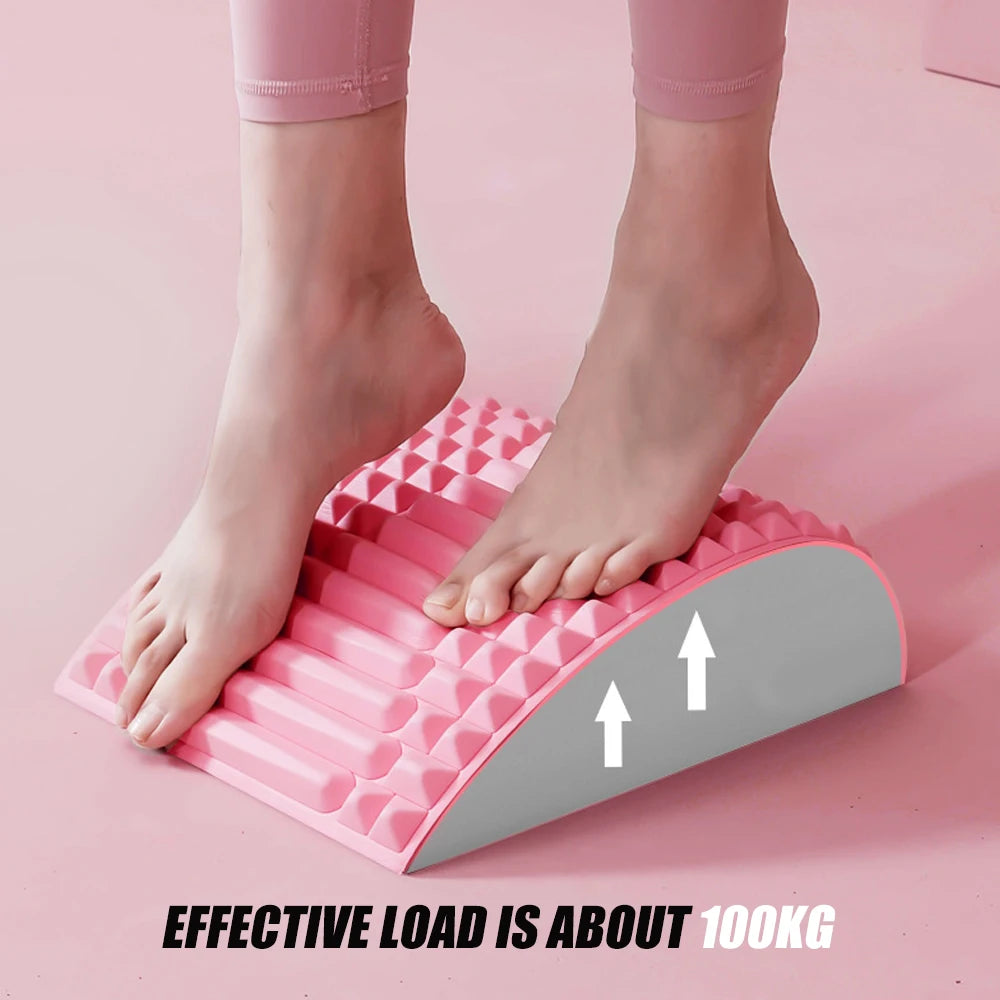 Back Stretcher,Neck&Back Stretcher,Back Stretcher for Lower Back Pain Relief,Multi-Level Adjustable Spine Stretcher for Sciatica