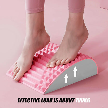 Back Stretcher,Neck&Back Stretcher,Back Stretcher for Lower Back Pain Relief,Multi-Level Adjustable Spine Stretcher for Sciatica