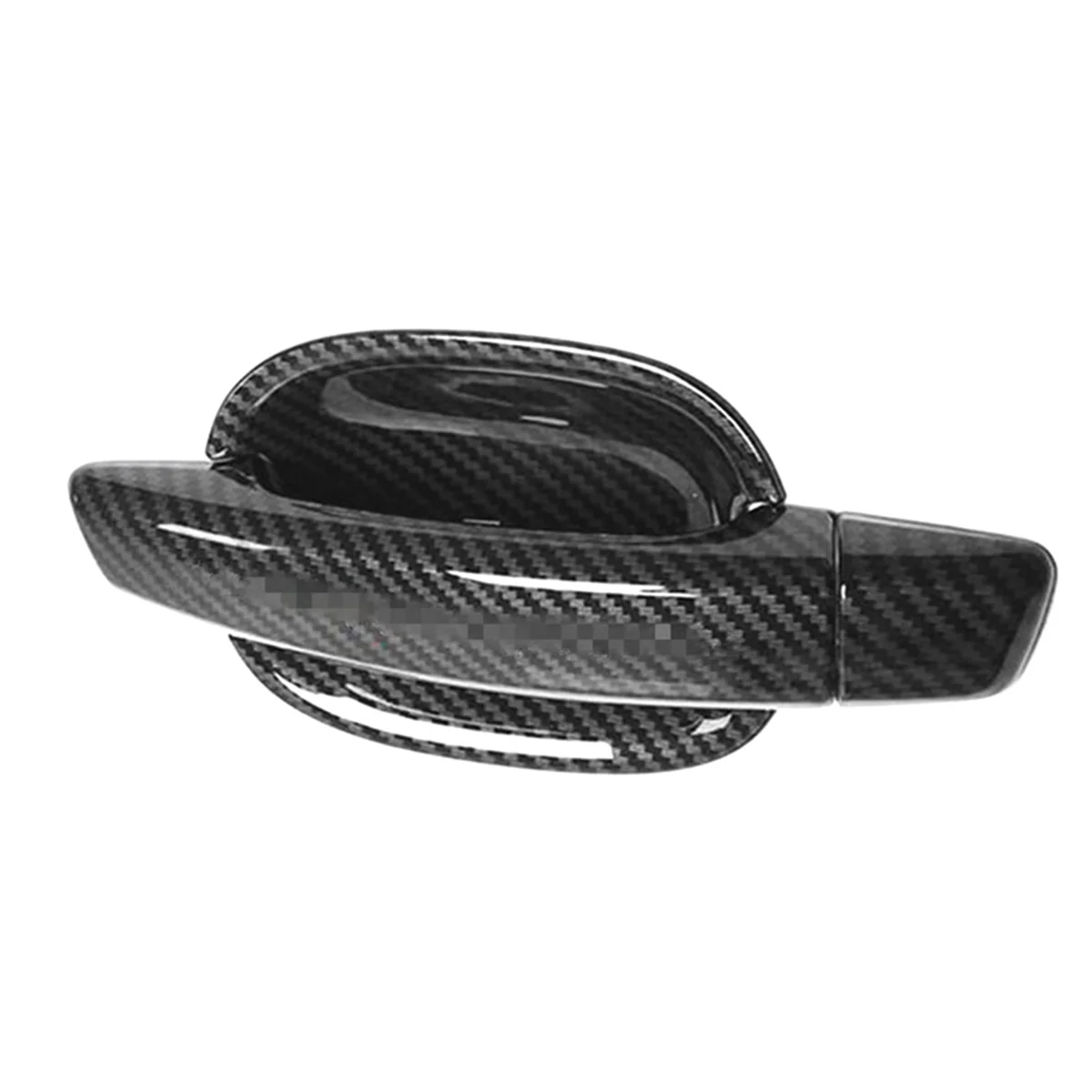 Auto Accessories Carbon Fiber ABS Car Exterior Door Handle Door Cover Trim Decals for Audi A3 8V 2014-2018