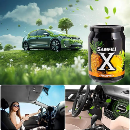 Car Air Freshener Can Shape Car Fragrance Diffuser Car Odor Remover Long-Lasting Scent Odor Eliminator For Auto Or Home
