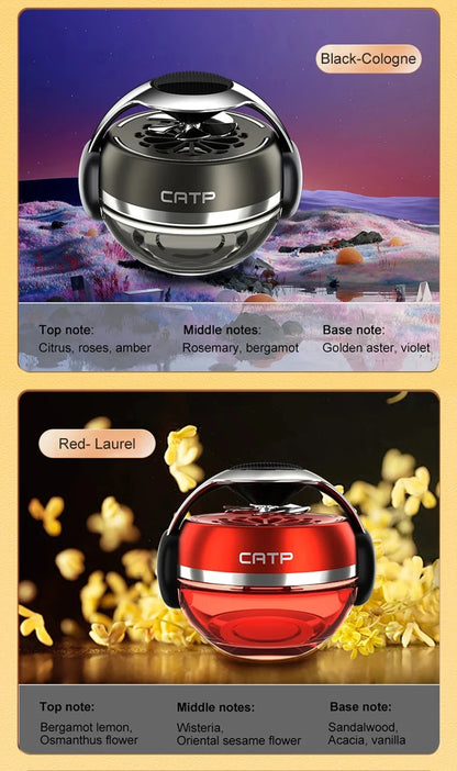 Car air freshener Solar Rotating Aroma Diffuser Home/car/bedroom/Perfumes Car perfumes decorations and accessories that men like