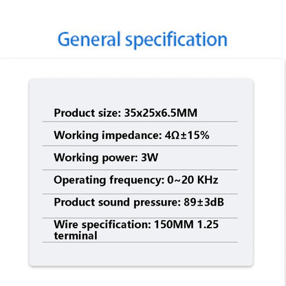 1PCS 2831/3128 Speaker 4 Ohm 3 Watt 4R 3W Full Range Cavity Sound Speaker HIFI Speaker Accessories 3525 4 ohm ultra-thin speaker