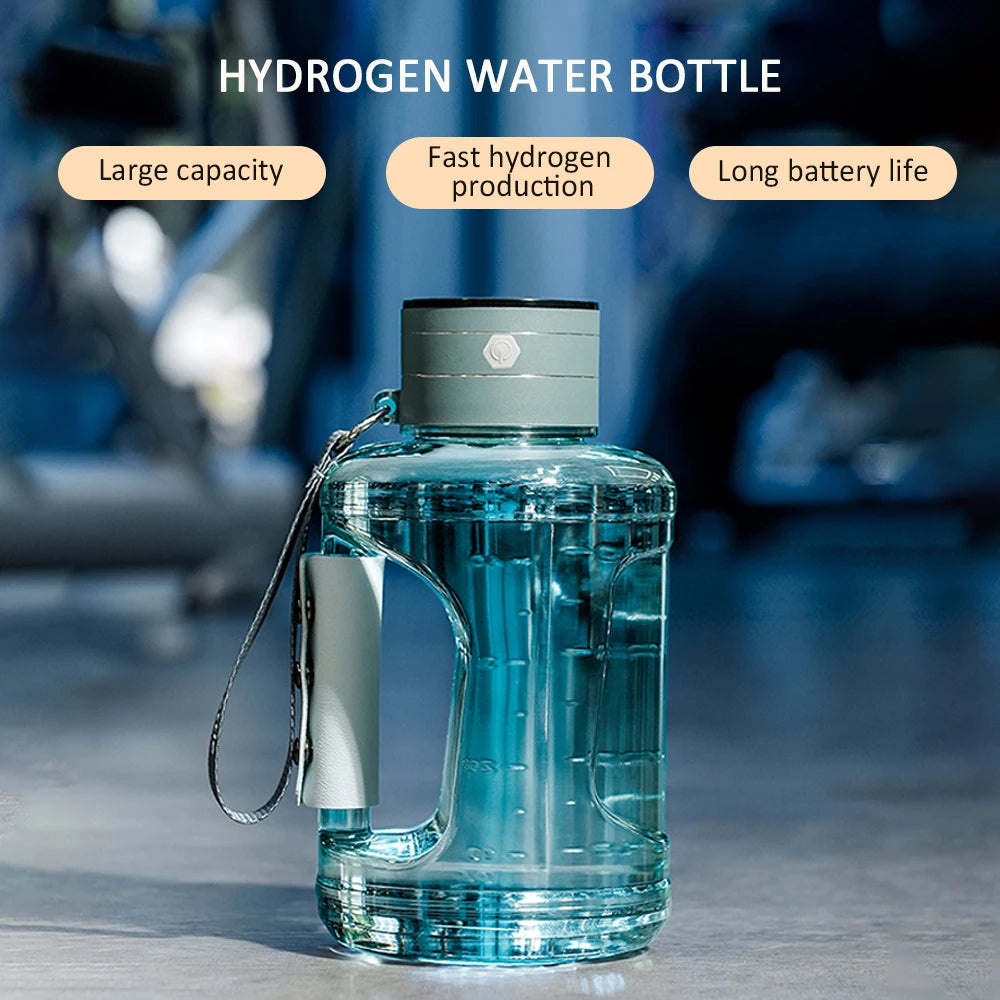 1.5L Hydrogen Water Bottle Hydrogen Rich Portable Sports Water Bottle Rich Molecular Hydrogen Water Generator Water Bottle