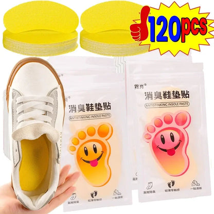 Shoes Deodorant Sticker Deodorant Foot Odor Deodorants Sneaker Smell Fresh Deodorant Insole Sterilization Sticker Shoe Accessory