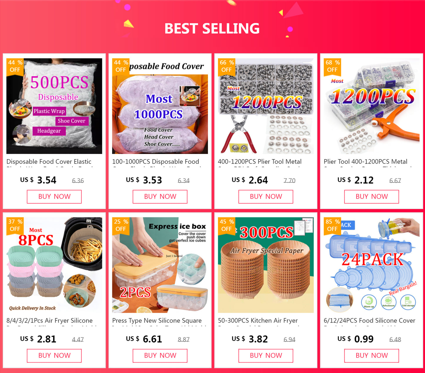 Disposable Food Cover Elastic Plastic Wrap Food Grade Food Lids Shoe Cover Shower Headgear Bowls Caps Food Fresh Saver Bag Dust