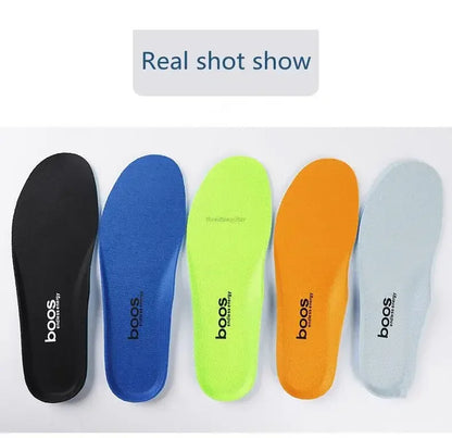 Sports Shock-Absorbing Insoles Soft Breathable Deodorant Cushion Shoe Inserts Running Anti-slip Template for Men Women Insole