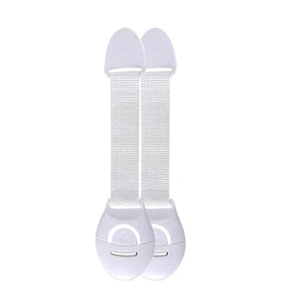 Baby Safety Cabinet Lock Baby Safety Protection Drawer Webbing Safety Lock Baby Anti-pinch Hand Cloth With Child Safety Hook