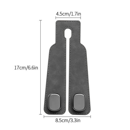 2 in 1 Car Hook For Car Rear Seat Back Hooks Headrest Hanger Clip Universal Double Hooks Holder Storage Car Interior Accessories