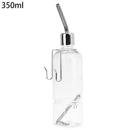 180ml/350ml Small Animal Drinking Fountain Rabbit Hamster Water Bottle Pet Automatic Drinking Device