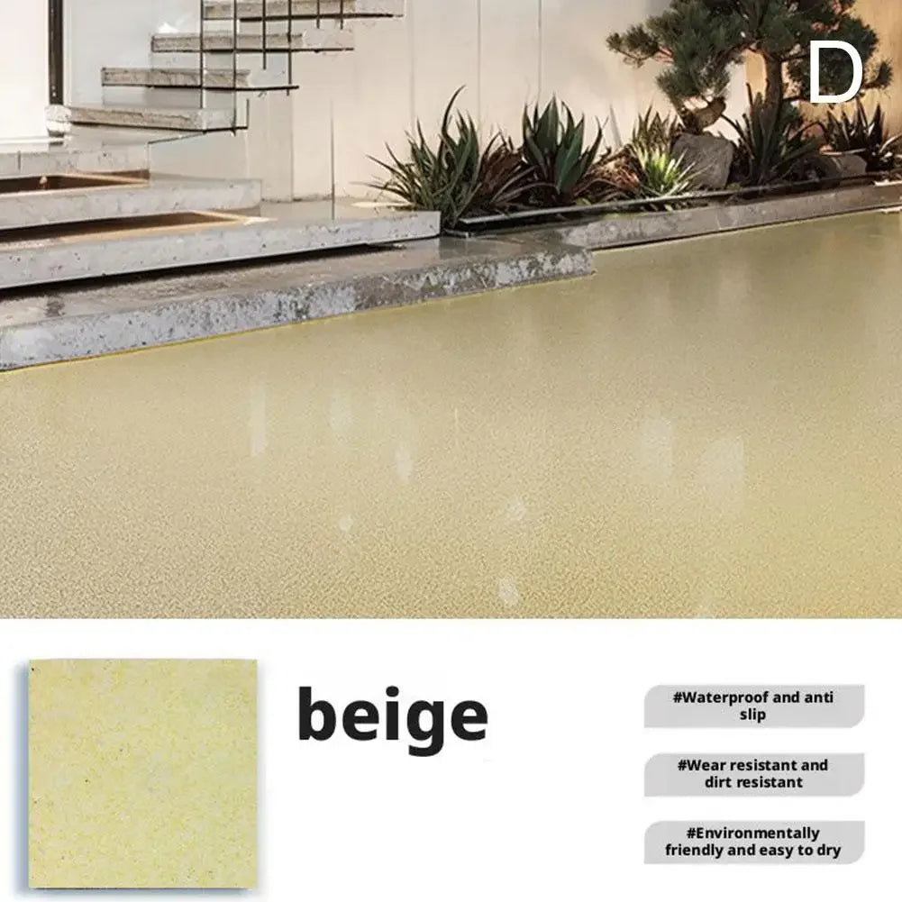 High-Gloss Marble Effect Epoxy Floor Coating, Louis Floor Floor Paint, Paint, Forest Epoxy Paint, Floor Garage Waterproof P1W1