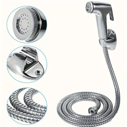 Bathroom Accessories 1 piece set Household Handheld Shower Set Toilet Spray Gun Toilet Booster Flusher Nozzle Handheld Spray Gun