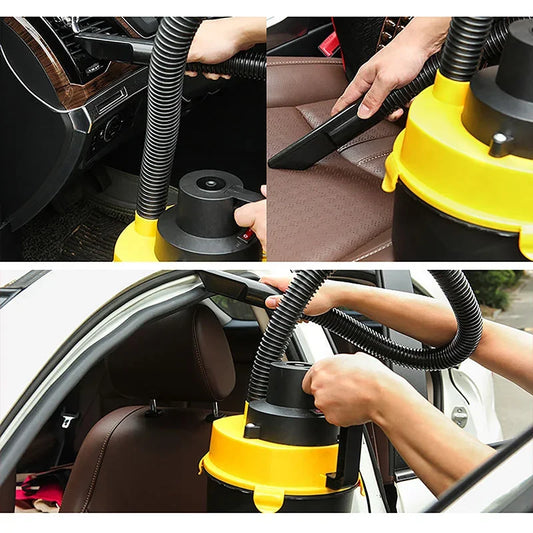 90W/12V Car Vacuum Cleaner Multifunctional Strong Suction Wet And Dry Dual-Purpose Vacuum Cleaner For Home And Car Cleaning Tool