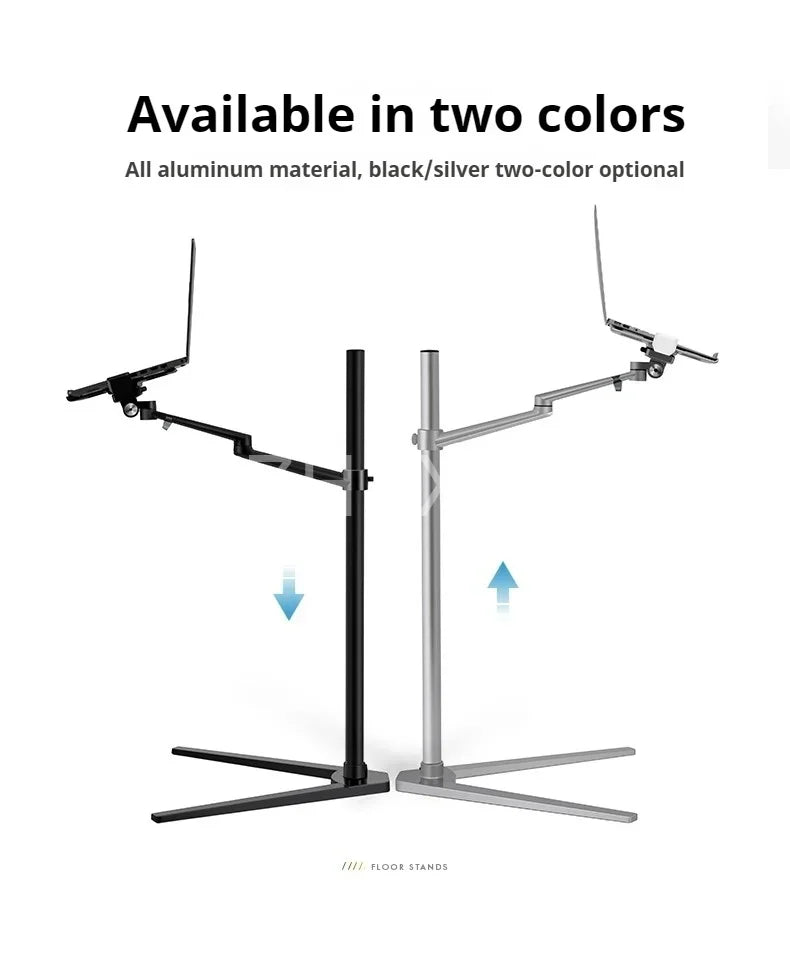 The laptop stand movable suspended and adjustable and the lazy reading stand standing Laptop Parts Accessories Office equipment