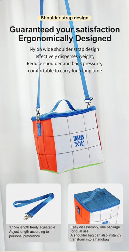 MoYu Multi functional Magic Cube Pack Customized by Magic Friends Walking Magic Cube Bag Durable And Wear-Resistant