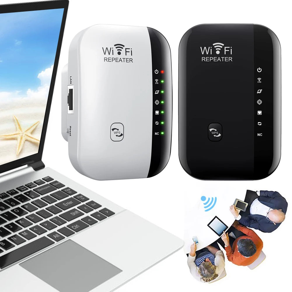 Wireless WIFI Repeater 2.4G Router 300Mbps Wifi Range Extender Wi-Fi Signal Amplifier 802.11N Network Card Adapter for PC