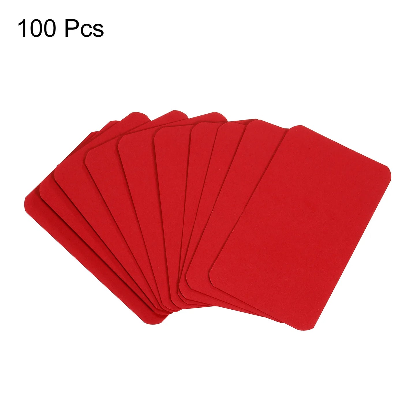 100Pcs 90x54x0.3mm Kraft Paper Card Blank Business Card Message Note Thank You Card Writing Card Label Bookmark Learning Card