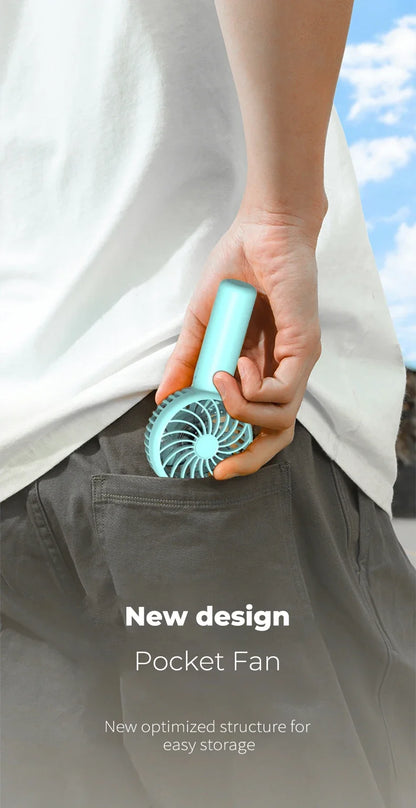 Mini Portable Fans Handheld USB Rechargeable Quiet Handheld Fans Air cooler Outdoor Travel Hand Fan ventilateur portable Fan