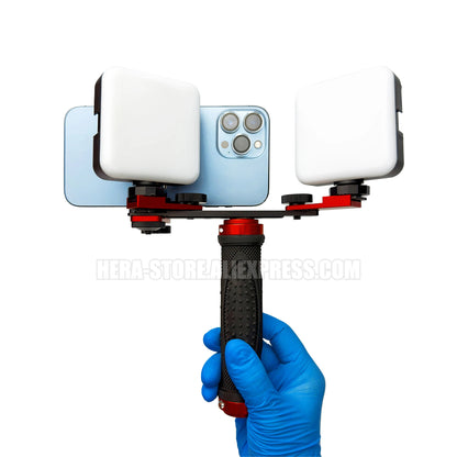 Dental Photography Kit, Mobile Phone LED Light for Dentistry Photo Video Equipment Oral Filling Light for Dentists