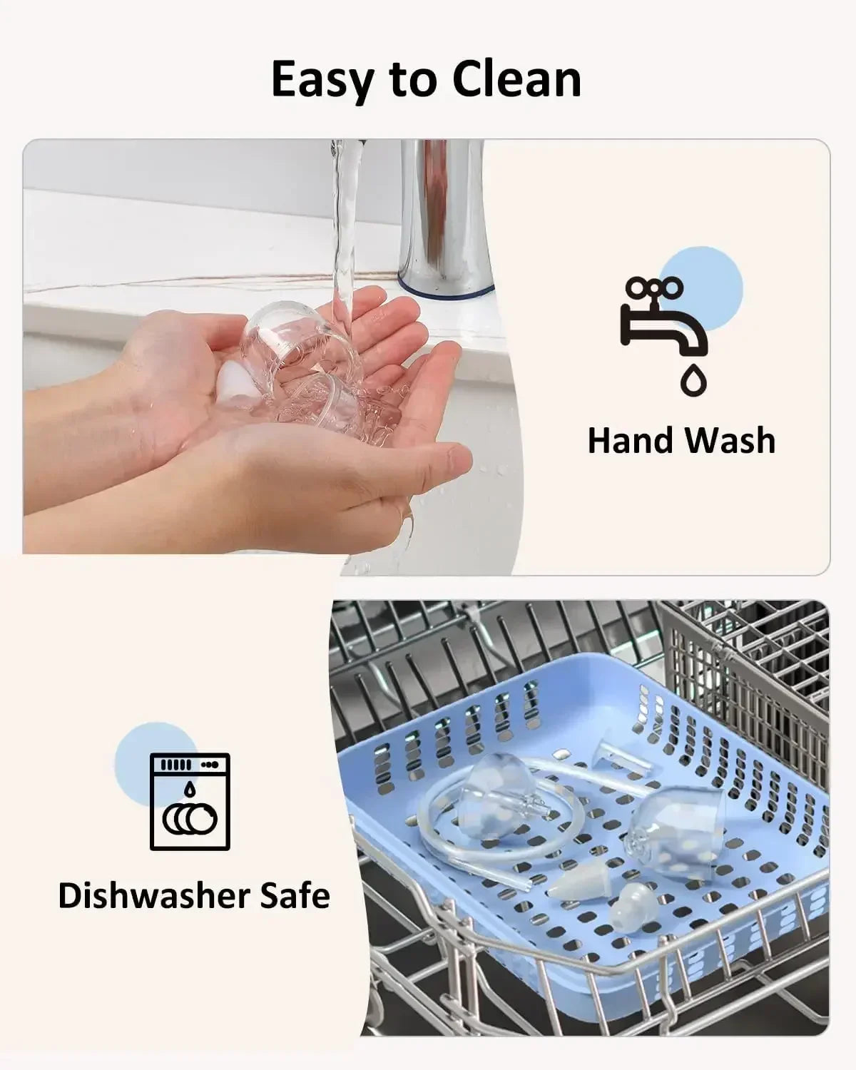 Baby Nasal Aspirator Electric Nose Cleaner with Built-In Music & Night Light Rechargeable Nose Booger Sucker for Infants Babies