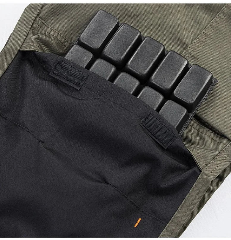 Built in knee pads suitable for work pants, durable, soft and sturdy labor protection, lightweight knee pads for kneeling